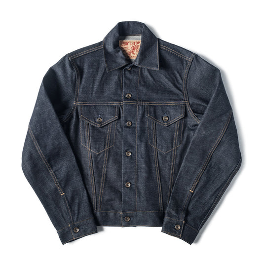 Chaqueta Casual de Mezclilla Raw Wash Multiuso para Hombre - Image 2