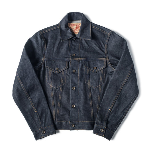 Chaqueta Casual de Mezclilla Raw Wash Multiuso para Hombre - Image 2
