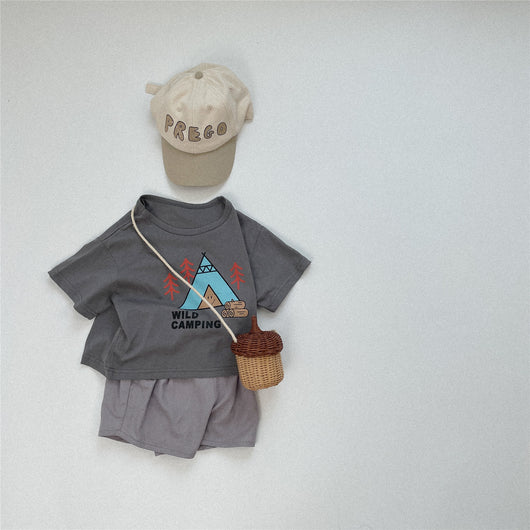 Camiseta de Algodón Manga Corta Estilo Coreano - Image 4