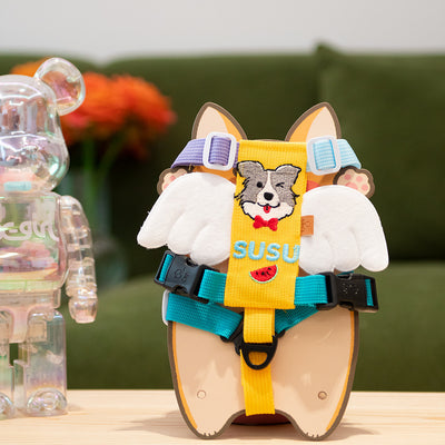 Arnés con Alas para Mascotas - Pecho Personalizable con Nombre y Avatar - Image 9