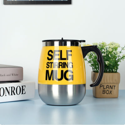 Taza Mezcladora Automática de Acero Inoxidable - Agitador Eléctrico para Café - Image 13