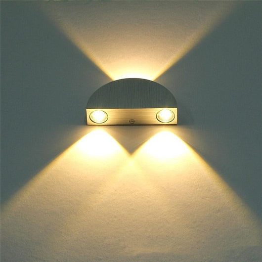 Lámpara Decorativa Semicircular LED en Aluminio para Interior - Image 10