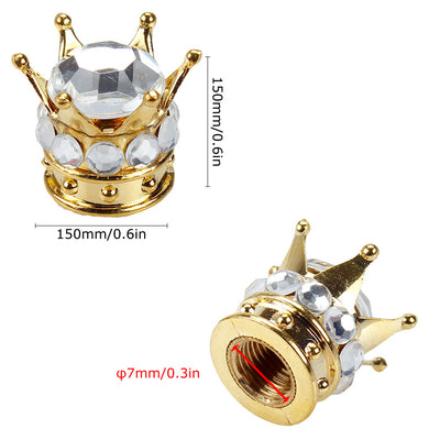 Adorno de Válvula de Llanta Diamond Valve Crown - Estilo Premium - Image 33