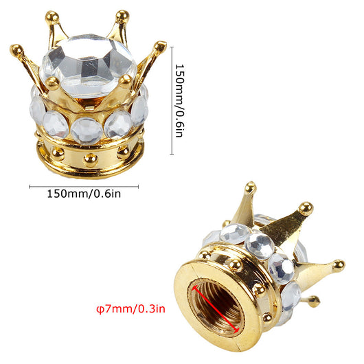 Adorno de Válvula de Llanta Diamond Valve Crown - Estilo Premium - Image 33