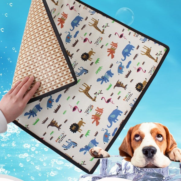 Tapete Reversible para Mascotas Teddy Dog