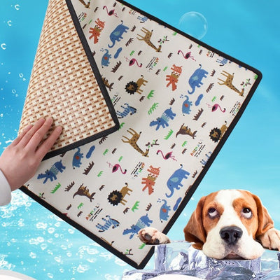 Tapete Reversible para Mascotas Teddy Dog