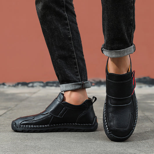 Zapatos de Cuero Artesanales con Plataforma para Tallas Grandes - Image 18