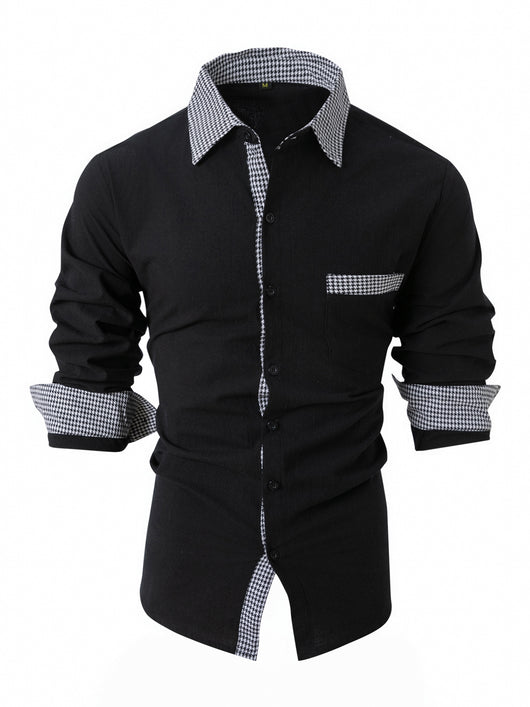 Camisa Casual de Manga Larga para Hombre - Image 8
