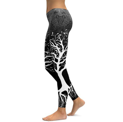 Leggins Deportivos Estampados para Mujer con Levantamiento de Glúteos