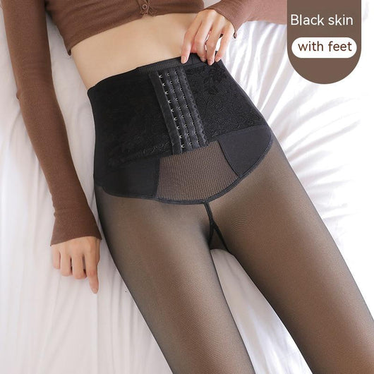Leggings de Cintura Alta con Forro Polar y Pecho Realzado - Image 6