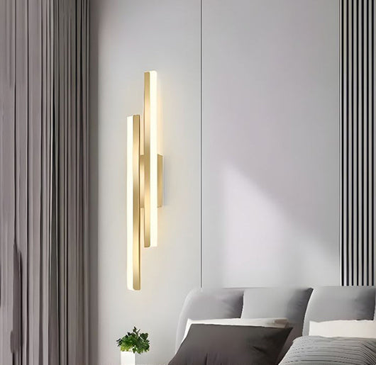 Lámpara de Pared Doble Línea Moderna para Hoteles y Pasillos - Image 6