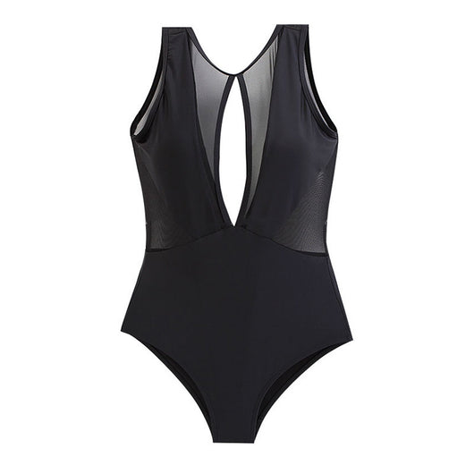 Traje de Baño Enterizo Escote Profundo Estilo Coreano para Termas - Image 5