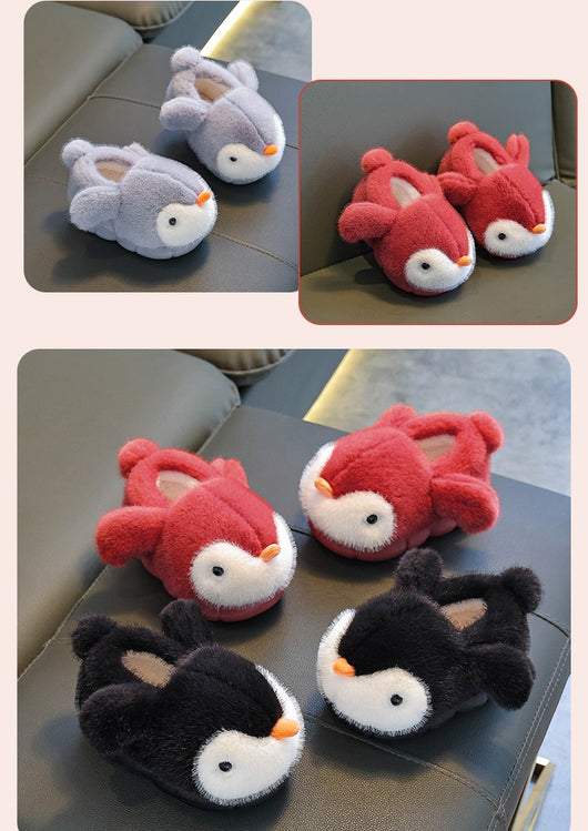 Pantuflas Térmicas Pingüino Esponjosas para Niños y Niñas - Image 21