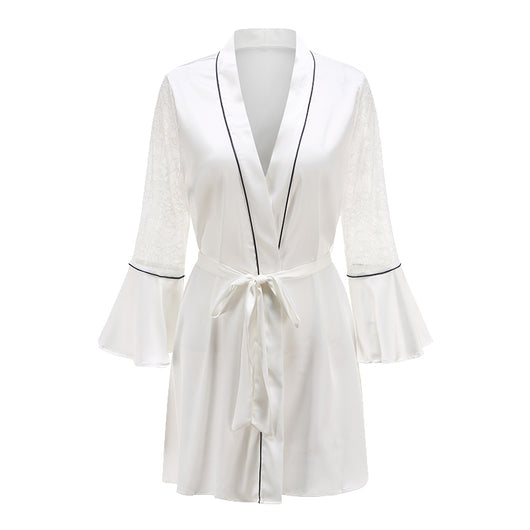 Pijama Verano Mujer Seda Helada Ultrafina con Soporte de Busto - Image 27