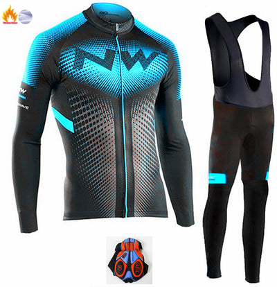 Conjunto de Jersey Ciclismo Manga Larga - Image 23
