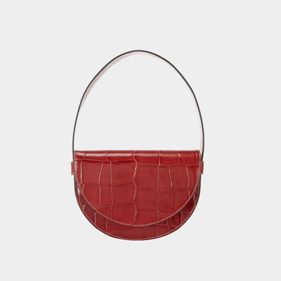Bolso de Hombro Elegante de Color Sólido para Mujer - Image 6