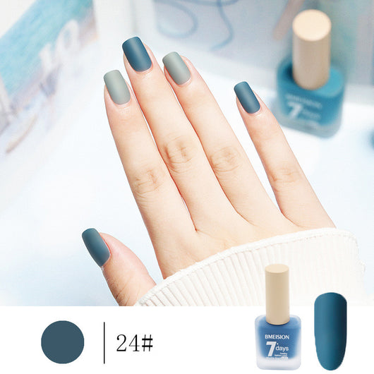 Esmalte de Uñas Mate Nude sin Horno de Secado Rápido - Image 26