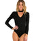 Jumpsuit Halter Ajustado de Punto para Mujer - Otoño Invierno Negro