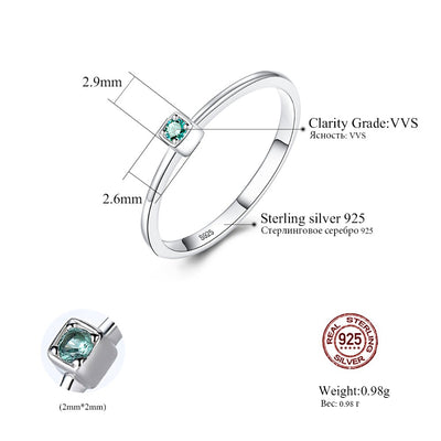 Anillo de Plata Esterlina 925 con Piedra Preciosa - Image 9