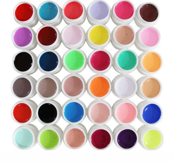 Esmalte em Gel Fotopolimerizável Cor Sólida com Luz UV