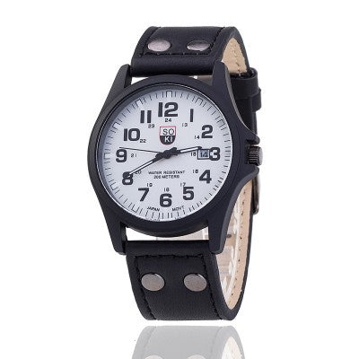 Reloj Militar Hombre con Calendario y Correa Resistente al Agua - Image 9