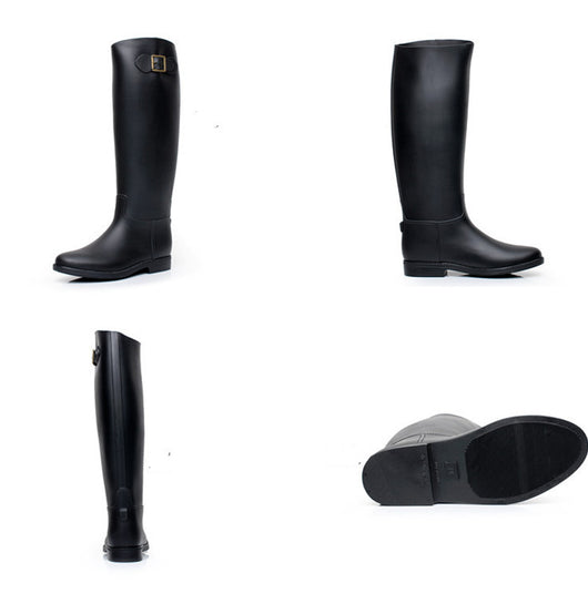 Botas de Lluvia Altas Ajustadas con Acabado Mate Esmerilado - Image 5