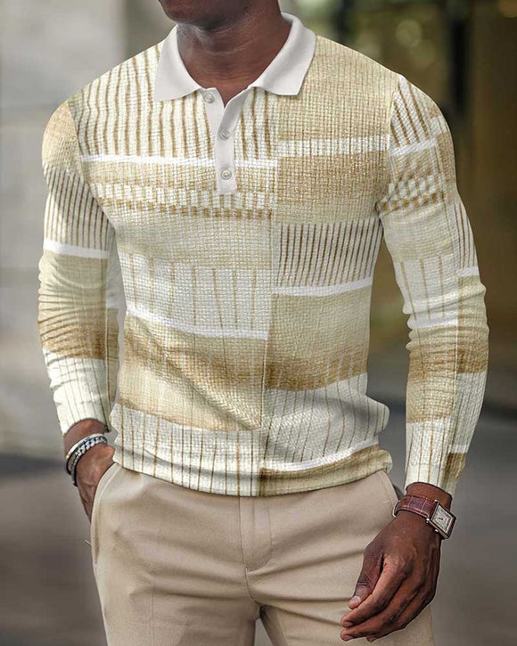 Playera Casual Retro Estampada en 3D para Hombre