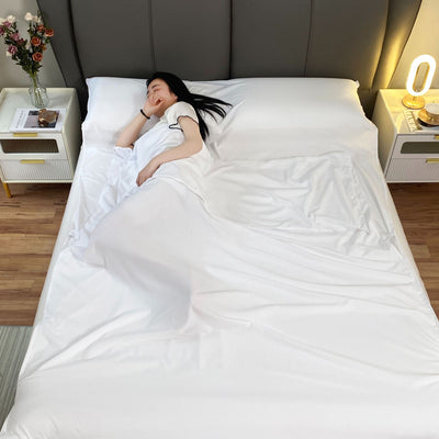 Saco de Dormir Portátil de Microfibra Desechable - Image 13