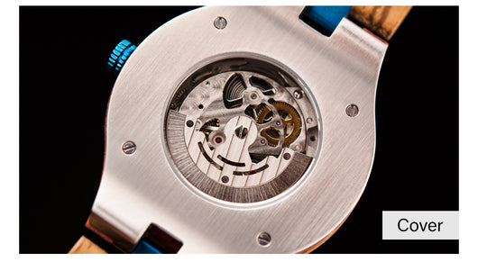 Reloj Mecánico Automático de Madera para Hombre Lujo - Image 6