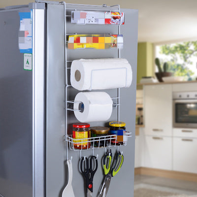 Organizador de refrigerador multifunción con papel preservante - Image 9