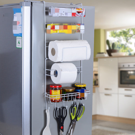 Organizador de refrigerador multifunción con papel preservante - Image 9