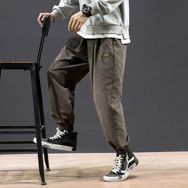 Pantalones deportivos Harlan de pierna ancha