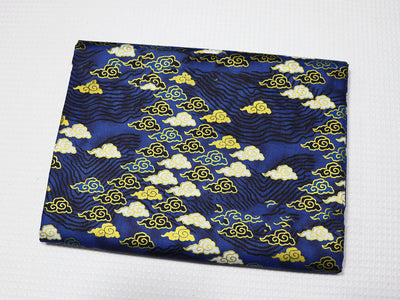 Tela de Algodón Japonesa Zefeng con Dorado y Estampado Activo - Image 15