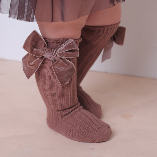 Calcetines de Lana para Bebé con Moño - Image 4