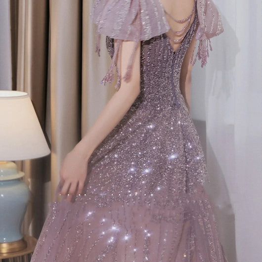 Vestido de Noche Elegante con Personalidad Hada - Image 9