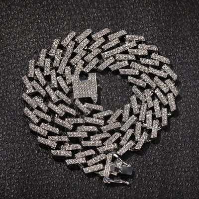 Cadena Cubana de Diamantes Rombos - Image 22