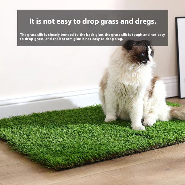 Tapete Sanitario Artificial para Perros y Gatos - Césped Sintético Entrenador