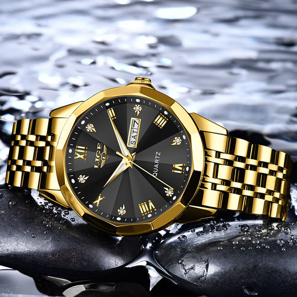 Reloj Deportivo Dual Calendario con Luminiscencia y Resistencia al Agua