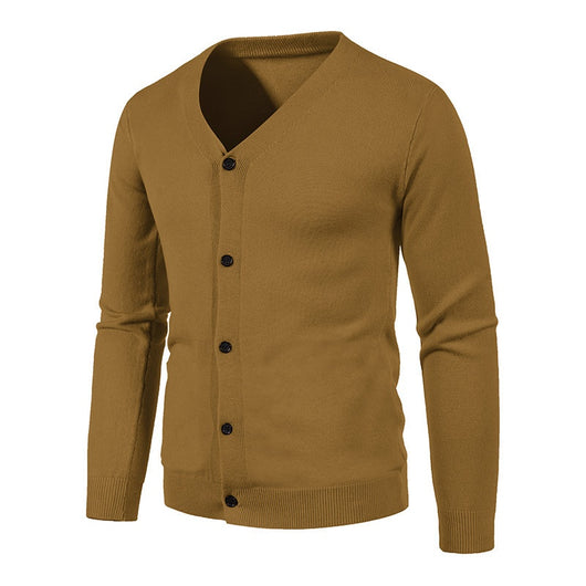 Cardigan de Punto para Hombre - Suéter V-Neck Moderno y Versátil - Image 21