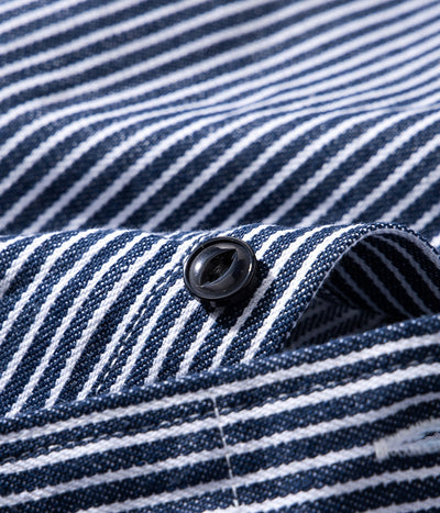 Camisa Retro de Rayas Verticales Manga Larga para Hombre - Image 27