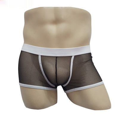 Bóxers Transparentes de Malla Cintura Baja para Hombre - Image 3