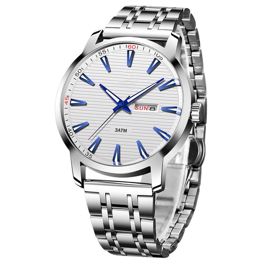Reloj de Hombre Resistente al Agua con Función Calendario - Image 4