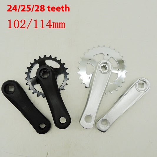 Biela de Aluminio para Bicicleta Infantil con Piñón Integrado - Image 2