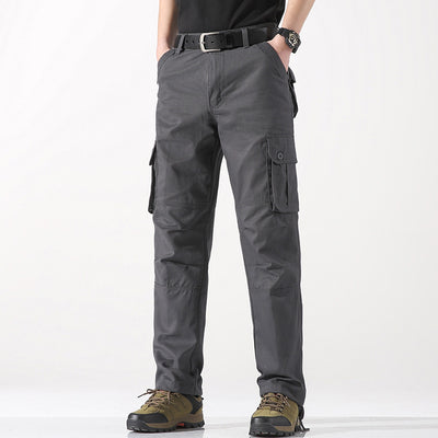 Pantalones Rectos para Hombre con Bolsillos Tridimensionales - Línea Outdoor Primavera - Image 7