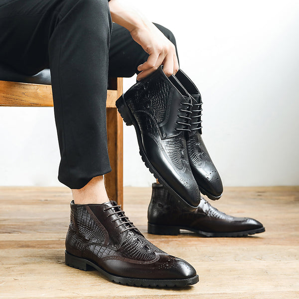 Botas Doc Martens para Hombre: Comodidad y Durabilidad en Cuero