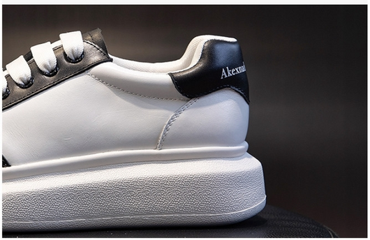 Zapatillas Deportivas de Cuero Blanco Premium - Comodidad Casual Hong Kong - Image 10