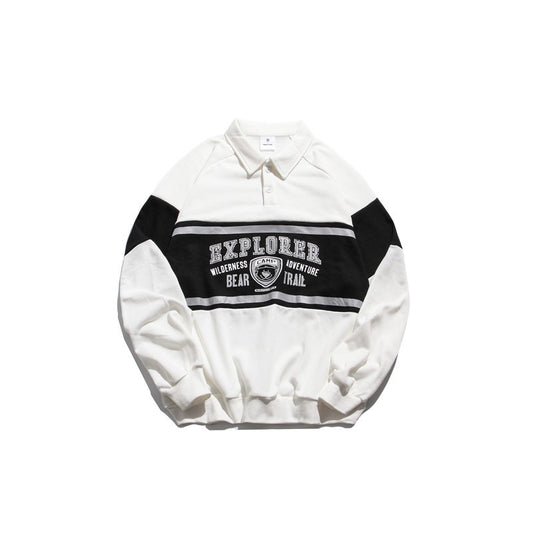 Sudadera Polo Versátil de Cuello Clásico - Image 2