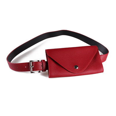 Bolsa de Cintura para Móvil con Patrón de Litchi - Image 13