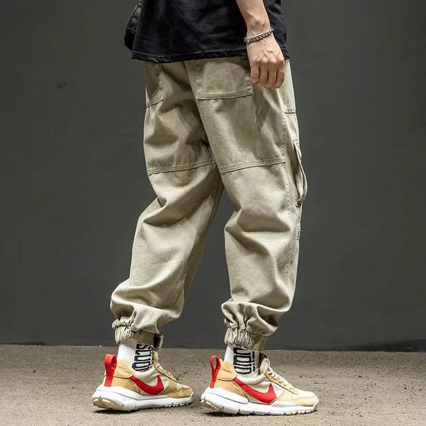 Pantalones Cómodos Estilo Coreano con Bordados y Cintura Ajustable