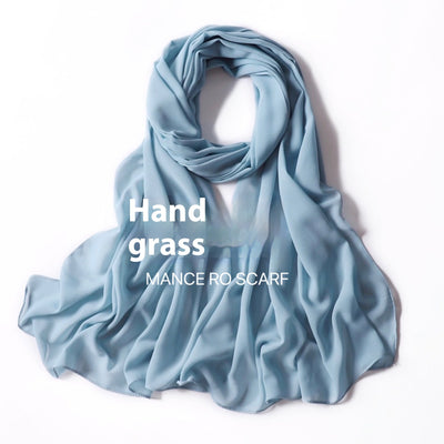 Pañuelo Chiffon Perla Multiuso - Velo Elegante para Cabello y Cuello - Image 41